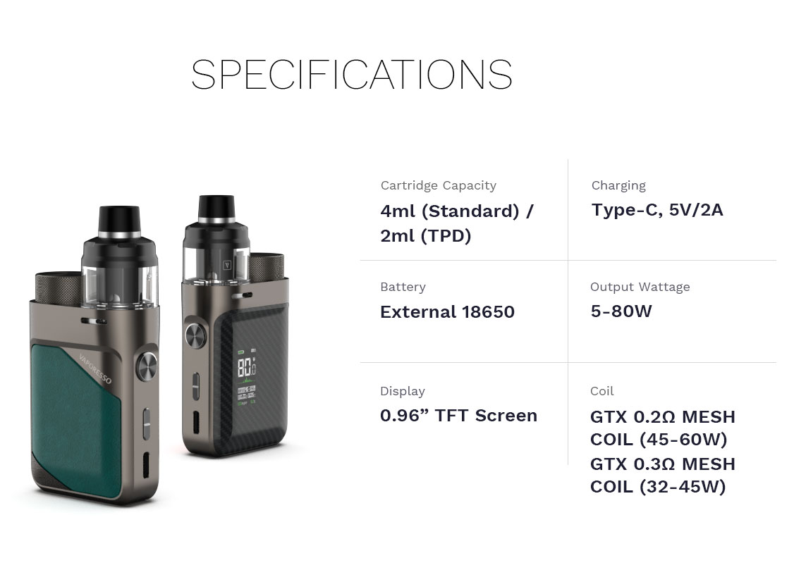 Vaporesso Swag PX80